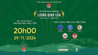 ពិធីប្រគល់ពានរង្វាន់ Luong Dinh Cua លើកទី 19 និងការប្រកួតប្រជែងគម្រោងចាប់ផ្តើមយុវជនជនបទឆ្នាំ 2024
