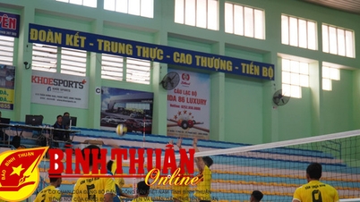 Binh Thuan 2023 ជើងឯកបាល់ទះថ្នាក់ខេត្ត 6x6 ចាប់ផ្តើមហើយ។