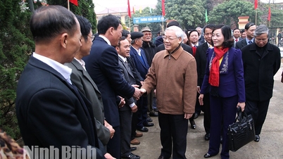 Tình cảm của người dân Ninh Bình với Tổng Bí thư Nguyễn Phú Trọng
