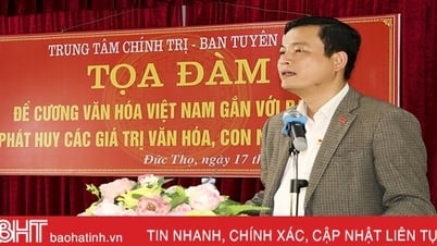 Phát huy các giá trị văn hóa, con người Đức Thọ