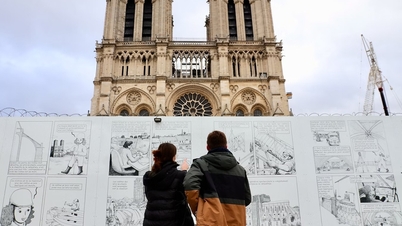 Die Kathedrale Notre Dame ist bereit zur Eröffnung