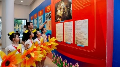 Photo and document exhibition with the theme "Ho Chi Minh, the most beautiful name"