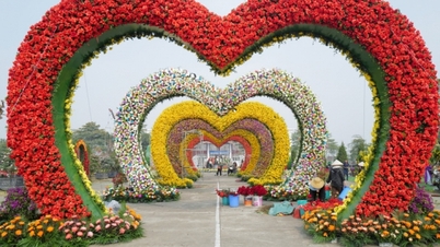 200 tấn hoa tươi tại Festival hoa lớn nhất miền Bắc