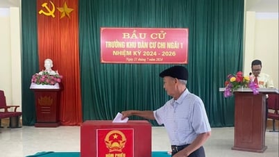 Hơn 97,4% cử tri TP Chí Linh đi bỏ phiếu bầu cử trưởng thôn, khu dân cư