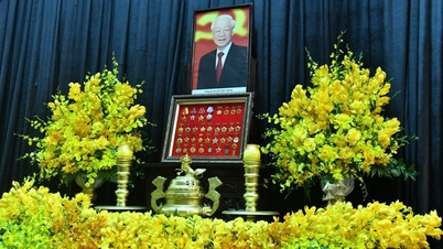This morning, July 26, the funeral of General Secretary Nguyen Phu Trong continued.