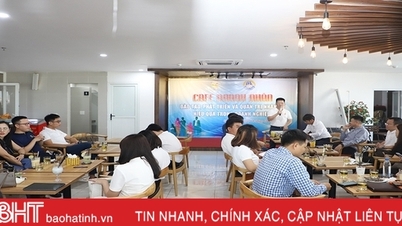 Support young entrepreneurs in Ha Tinh in training and human resource management
