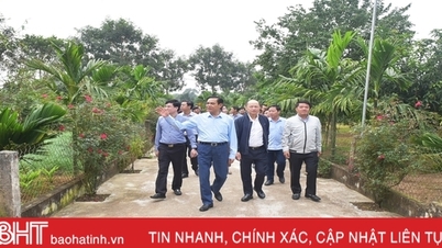 Ha Tinh constantly consolidates and raises standards of new rural criteria