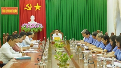 គណៈកម្មាធិការអចិន្ត្រៃយ៍គណកម្មាធិការបក្សខេត្ត ធ្វើការជាមួយគណៈកម្មាធិការបក្សខេត្ត