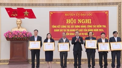 Năm 2024, Huyện ủy Đại Lộc kết nạp mới 138 đảng viên