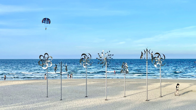 Un nouveau point d'enregistrement sur le plus beau boulevard côtier de Da Nang attire les touristes