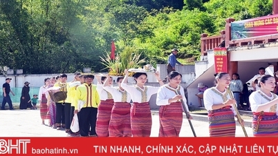 ពិធីបុណ្យ Lap Lo ពិសេសរបស់ជនជាតិ Chut នៅ Ha Tinh