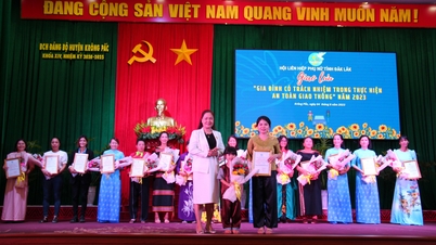 Giao lưu sáng kiến “Gia đình có trách nhiệm trong thực hiện an toàn giao thông” năm 2023