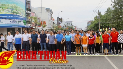 Ngày chạy đầu năm và giải Việt dã chào năm mới 2024 tại Phan Thiết