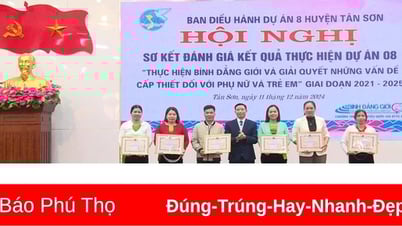 Huyện Tân Sơn sơ kết triển khai thực hiện Dự án 8