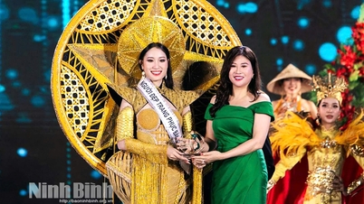 សម្រស់ Ninh Binh ឈ្នះពានរង្វាន់ក្នុងកម្មវិធី Miss Vietnam Global Tourism ឆ្នាំ 2024