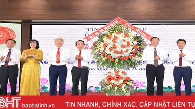 Ủy ban Kiểm tra Tỉnh ủy Hà Tĩnh gặp mặt kỷ niệm 75 năm ngày truyền thống