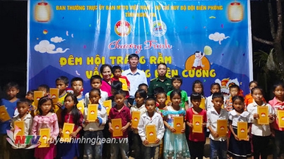 រៀបចំ​សកម្មភាព​បុណ្យ​ពាក់កណ្ដាល​សរទរដូវ​ប្រកបដោយ​សន្សំសំចៃ និង​ជាក់ស្តែង​សម្រាប់​កុមារ​ក្រីក្រ កុមារកំព្រា និង​រងគ្រោះ​ដោយ​គ្រោះមហន្តរាយ