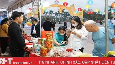 ស្តង់ជាង 100 បង្ហាញផលិតផលកសិកម្មធម្មតារបស់ Ha Tinh