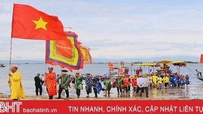 ប្រជាជន Ha Tinh រក្សា “ទំនៀមទម្លាប់ភូមិ” ក្នុងពិធីបុណ្យ