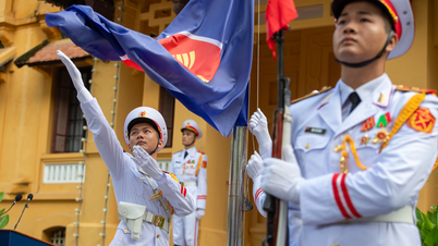 Lễ thượng cờ trang trọng kỷ niệm 57 năm Ngày thành lập ASEAN