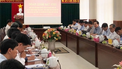 គណៈប្រតិភូត្រួតពិនិត្យ ១៥២១ នៃគណៈកម្មាធិការអចិន្ត្រៃយ៍បក្សខេត្ត ធ្វើការជាមួយអាជីវកម្មក្នុងខេត្ត