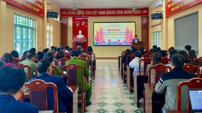 Hai Ha district organizes training course on professional skills in inspection, supervision and enforcement of Party discipline
