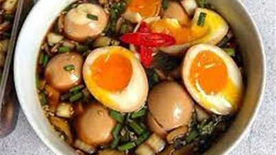 Cách làm trứng ngâm tương