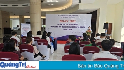 Ngày hội tư vấn thủ tục hành chính trong lĩnh vực đăng ký kinh doanh và đầu tư
