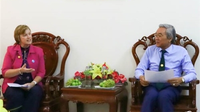 ថ្នាក់​ដឹកនាំ​ខេត្ត​បាន​ទទួល​និង​ធ្វើ​ការ​ជាមួយ​គណៈប្រតិភូ​យូនីសេហ្វ​ប្រចាំ​ប្រទេស​វៀតណាម