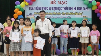 ការបិទសកម្មភាពបម្រើអ្នកអានកុមារក្នុងរដូវក្តៅឆ្នាំ 2023