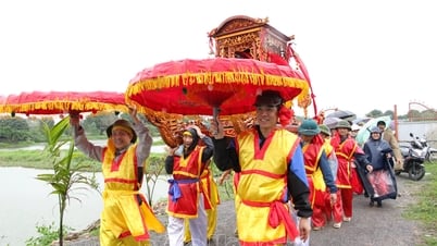 Khai hội đình Hương Cát, phường Duy Hải, thị xã Duy Tiên