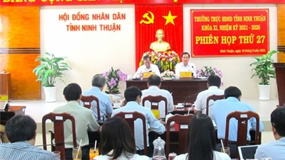 Thường trực HĐND tỉnh tổ chức phiên họp thứ 27