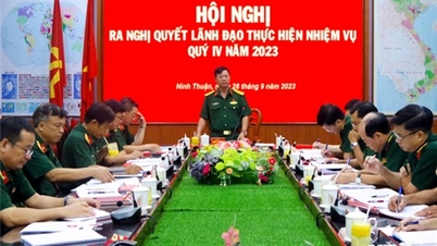 Đảng ủy Quân sự tỉnh triển khai nhiệm vụ quý IV năm 2023