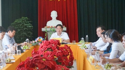 សមមិត្ត Tran Quoc Nam អនុលេខាគណៈកម្មាធិការបក្សខេត្ត ប្រធានគណៈកម្មាធិការប្រជាជនខេត្ត បានធ្វើការជាមួយមន្ទីរយុត្តិធម៌