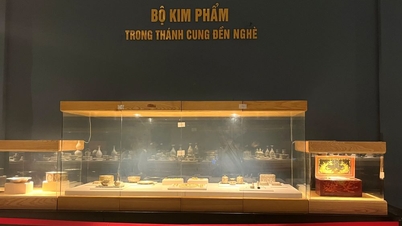 Bảo tàng Hải Phòng chuẩn bị trưng bày bộ hiện vật bằng vàng dâng cúng nữ tướng Lê Chân vào ngày 11/5 tới