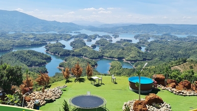 ¿Cuál es la mejor manera de ver el lago Ta Dung?