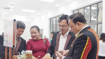 40 gian hàng tham gia hội chợ trưng bày sản phẩm OCOP huyện Bắc Trà My