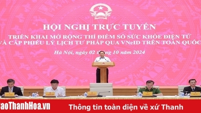 Triển khai mở rộng sổ sức khỏe điện tử và cấp phiếu lý lịch tư pháp qua ứng dụng VneID