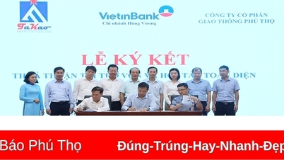 VietinBank Hung Vuong រៀបចំការតភ្ជាប់ធនាគារ