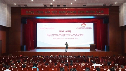 Training on improving the quality of the campaign "All people unite to build new rural areas and civilized urban areas" in 2024