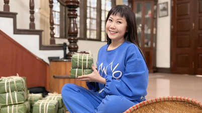 NSND Tự Long đi mua quất, Hương Tươi gói bánh chưng ngày cuối năm