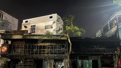 Cháy lớn tại nhà hàng ở trung tâm Hải Phòng