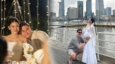 Dang Van Lam's first Tet with his wife, boundless happiness!