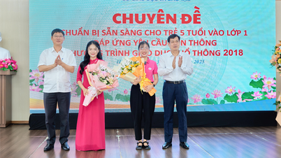 Menyediakan kanak-kanak berumur 5 tahun untuk memasuki darjah 1 bagi memenuhi syarat Program Pendidikan Am 2018 di bandar Hai Phong