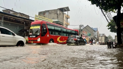 Starker Regen im Norden und Thanh Hoa, Vorsicht vor Überschwemmungen und Erdrutschen