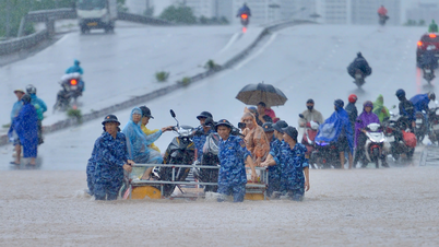 (Direkte) Det vil fortsette kraftig regn i Hanoi de neste 3–6 timene