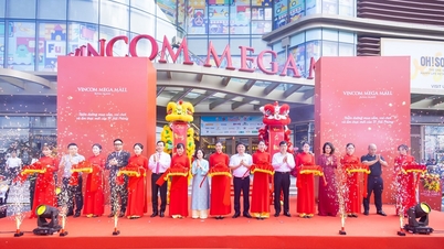 Åpning av Vincom Mega Mall Royal Island – et nytt symbol på shopping, mat og underholdning i Hai Phong