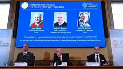 Nobel Vật lý 2025 trao cho nghiên cứu về cơ học lượng tử