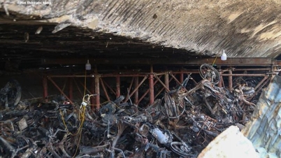 Hanoi gibt mehr als 2,6 Milliarden VND für die Reparatur der Vinh-Tuy-Brücke nach dem Brand auf dem Parkplatz aus