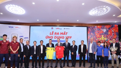Fans können sich viele exklusive Inhalte des vietnamesischen Teams in der digitalen VFF-Anwendung ansehen.